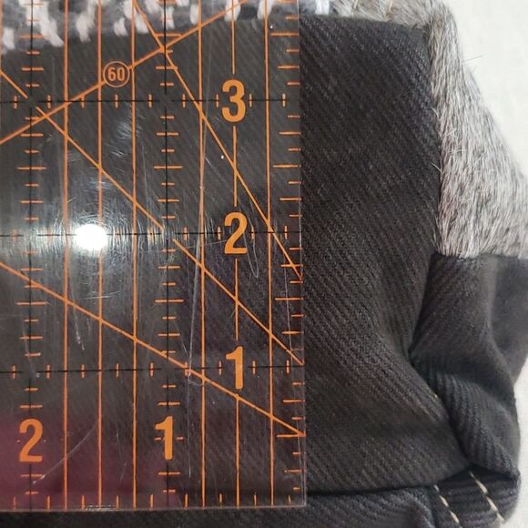 Myra Bag Backpack Unisex Woven,  Canvas and Hairon Leather Rustic Western - Picture 6 of 11